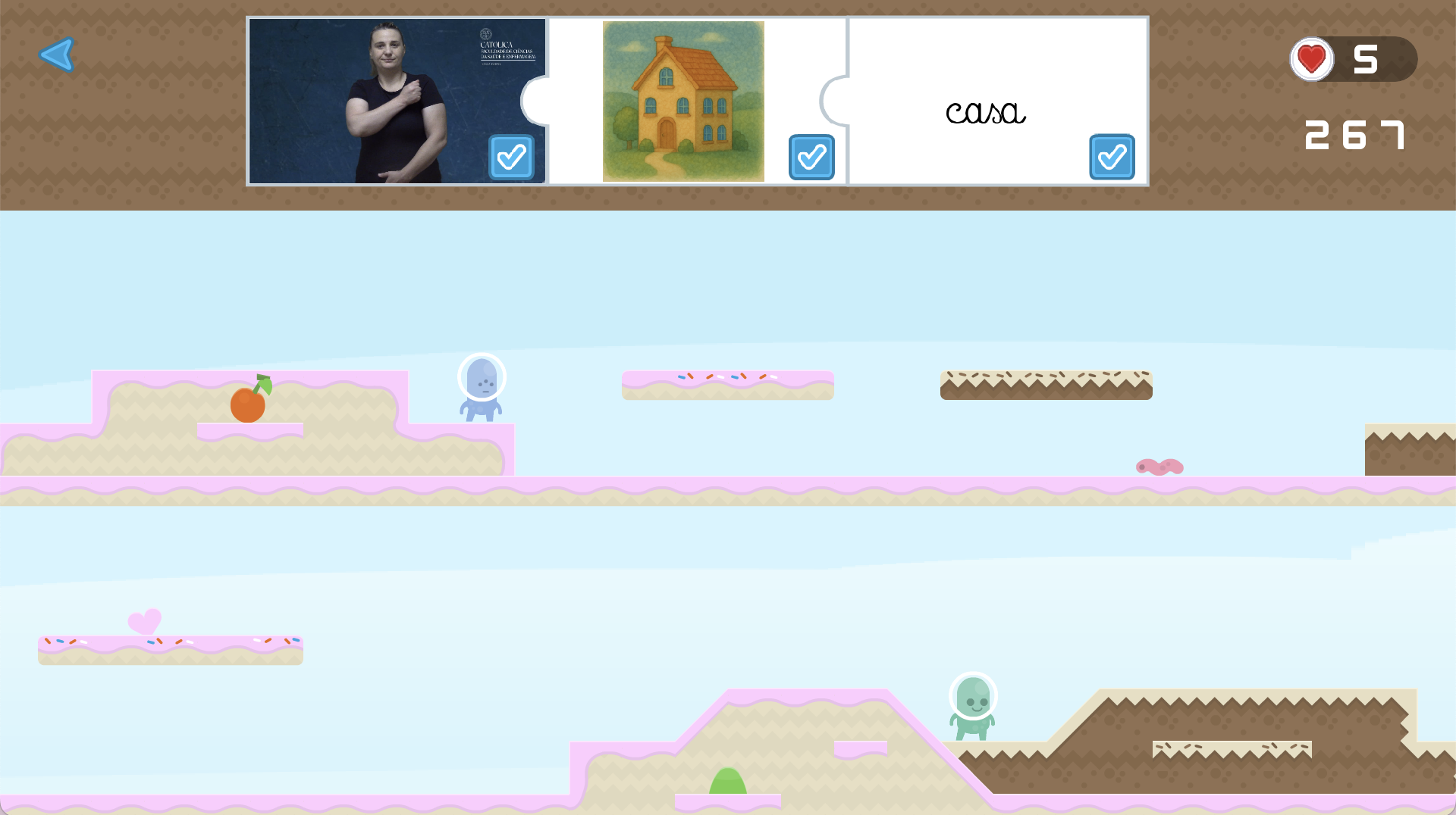 Nível 3 - Letras em Falta